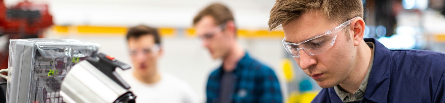 An image of an engineer working.